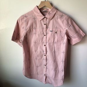 Columbia Pink Short Sleeve Shirt